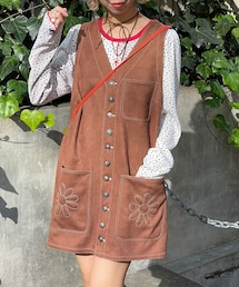 CIAOPANIC | 【HELLO.SANFRANCISCO/ハローサンフランシスコ】スウェードミニワンピース(ワンピース/ドレス)