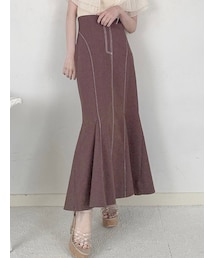 dazzlin | ステッチラインマーメイドスカート(スカート)