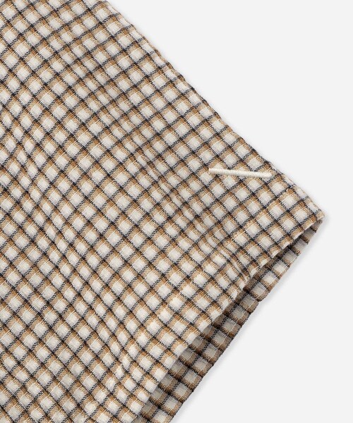 Saturdays NYC(サタデーズ ニューヨークシティ )の「Hester Palaka Shirt(シャツ/ブラウス・レディース・キナリ/オリーブ/ブルー・L/M/S/XL)」の18枚目の写真