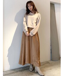 dazzlin | サテンコンビパーカーワンピース(ワンピース)