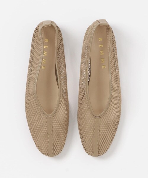URBAN RESEARCH Sonny Label（アーバンリサーチサニーレーベル）の「REMME　メッシュフラットシューズ（その他シューズ・レディース・BLACK/BEIGE・37/38）」の14枚目の写真