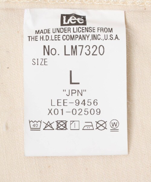 URBAN RESEARCH Sonny Label（アーバンリサーチサニーレーベル）の「Lee　VINTAGE LOCO JACKET（カバーオール・メンズ・OFF WHITE/JELT DENIM・M/L）」の17枚目の写真