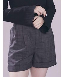 EATME | ダブルベルトショートパンツ（セットアップ可能）(その他パンツ)