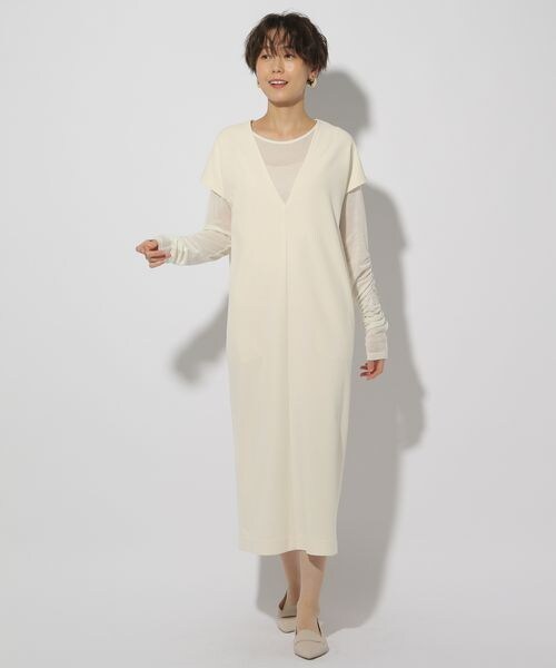 Elura（エルーラ）の「サマ見えVネックワンピース（）」 - WEAR