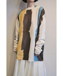 hippiness | ウォーターカラーニット(ニット/セーター)