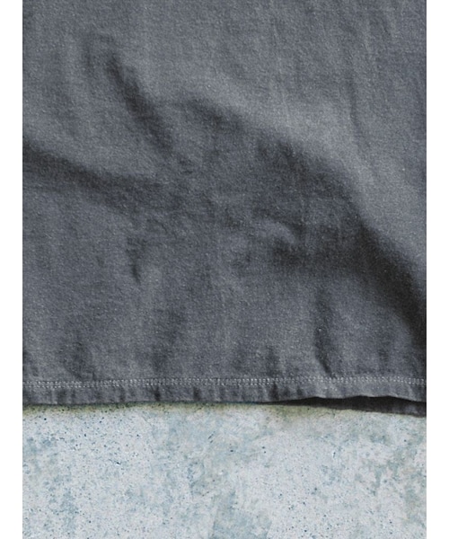 LIDNM（リドム）の「CRACK WASHED L/S TEE（Tシャツ/カットソー