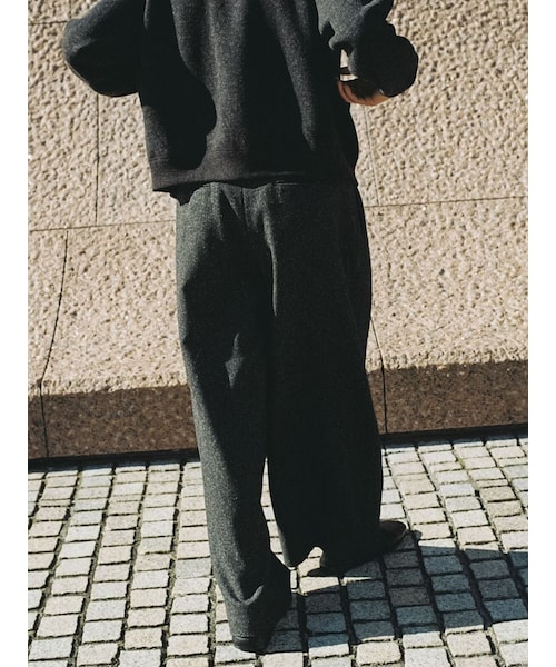 パンツ LIDNM SILK NEP WOOL PANTS LIDNM / Llife ONLINE STORE / SILK NEP WOOL PANTS