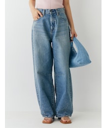 Ungrid | カーブルーズカラーデニム(デニムパンツ)