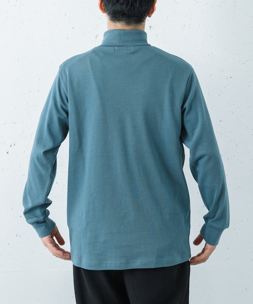 URBAN RESEARCH(アーバンリサーチ)の「DRESS Cotton Plane Turtleneck(Tシャツ/カットソー・メンズ・WHITE/BLACK/SAGE GREEN/NAVY/ORANGE/PURPLE/TURQUOISE・M/L)」の15枚目の写真