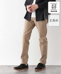 GLOBAL WORK（グローバルワーク）の「WEB限定/スゴラクストレッチスリムパンツ/丈長め/250708（その他）」