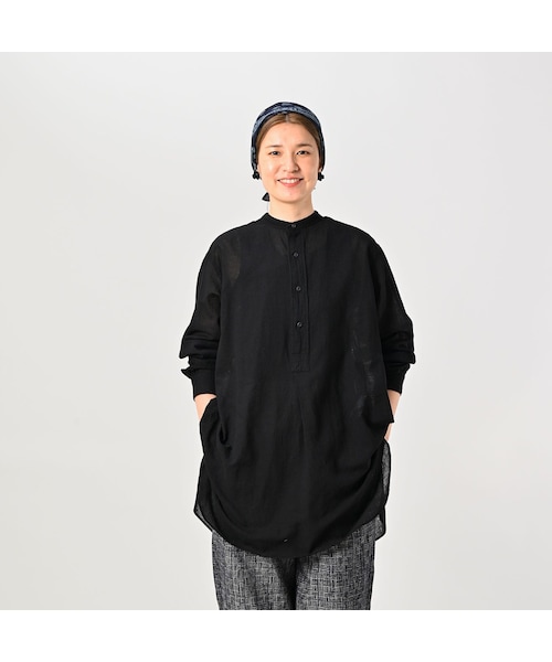 45R45rpm ガーゼのヘンリーシャツ 45R（フォーティファイブアール）の「ガーゼのヘンリーシャツ（）」 - WEAR