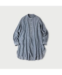 45R（フォーティファイブアール）の「ガーゼのヘンリーシャツ（インディゴ）（その他・メンズ）」
