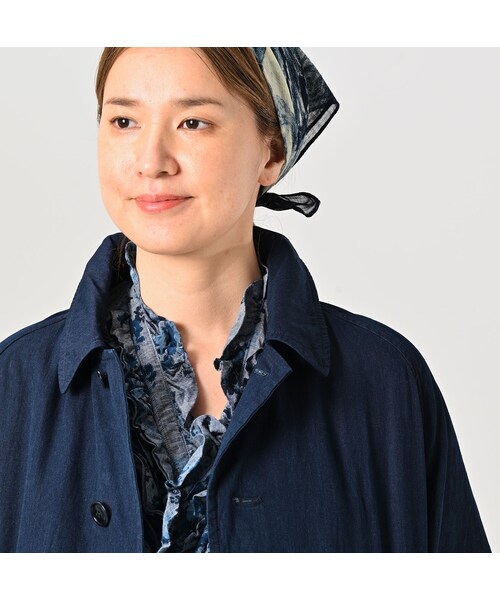 45R（フォーティファイブアール）の「薄ギャバの908ステンカラーコート