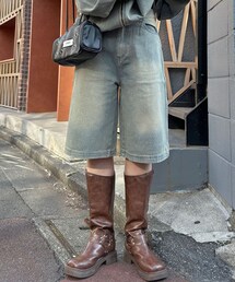 CIAOPANIC | オーバーダイブラストバギーショーツ(デニムパンツ)
