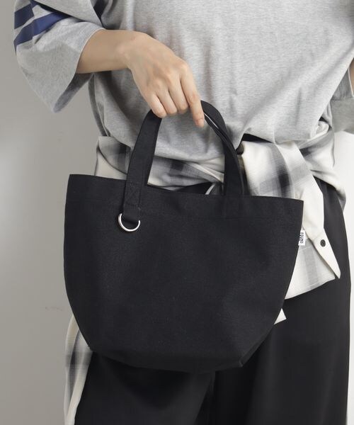 FOUND GOOD（ファウンドグッド）の「キャンバスミニトート/31555060（バッグ・NTL(08)/BLK(09)/GRY0(10)/BEG0(50)・F）」の7枚目の写真