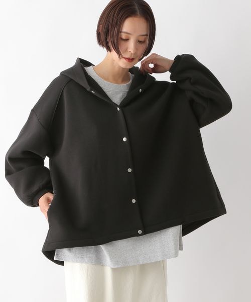 LEPSIM ドロストフーディーブルゾン　ブラック LEPSIM（レプシィム）の「ドロストフーディブルゾン（）」 - WEAR