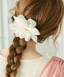 ギャザーシフォンバレッタ[c3R3604]