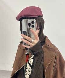 CIAOPANIC | 刺繍入りハンチング帽子(ハンチング/ベレー帽)