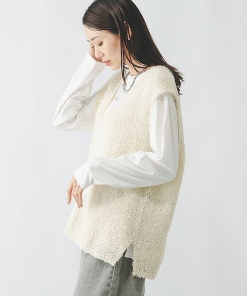 トップス MBA GLOBAL WORK（グローバルワーク）の「フェザータッチベストセット