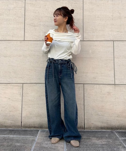 超大人気！大人気はブランド！ミスティック！デニムパンツ！Mサイズ