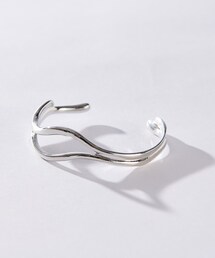 un dix cors | カーブメタルブレスレット(ブレスレット)