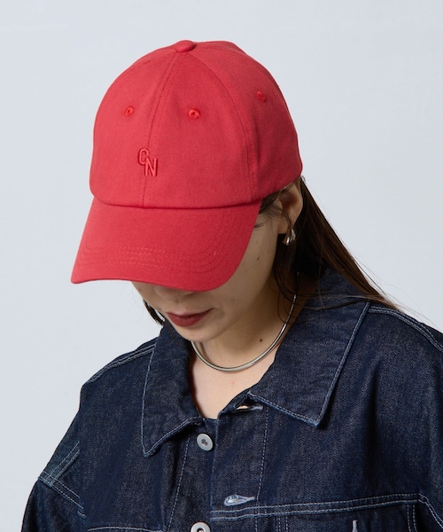 COLONY 2139（コロニートゥーワンスリーナイン）の「【SS先行予約】ツイル同色刺繍キャップ（キャップ・レディース・ブルー/レッド/ネイビー/ブラック・FREE）」の4枚目の写真