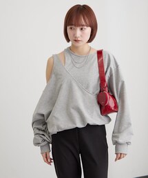 mystic（ミスティック）の「[mline]マルチビッグスウェット（Tシャツ/カットソー）」