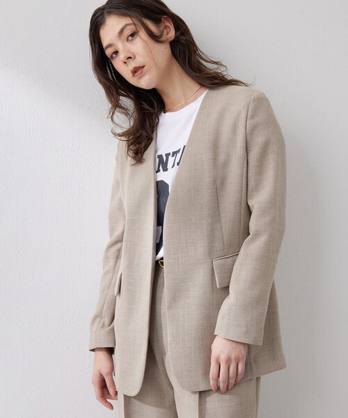 ジュードライクノーカラージャケット ジュードライクノーカラージャケット