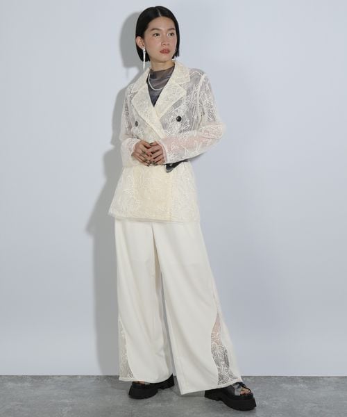 HARE（ハレ）の「flowerレースジャケット（）」 - WEAR