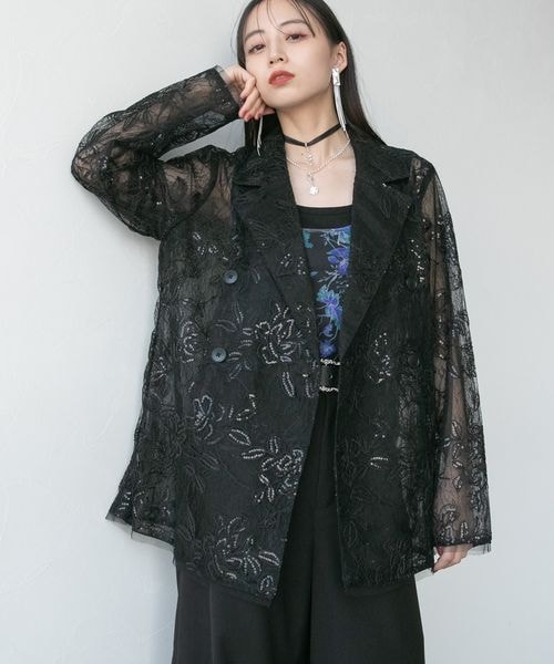 HARE（ハレ）の「flowerレースジャケット（）」 - WEAR