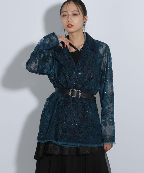 HARE（ハレ）の「flowerレースジャケット（）」 - WEAR