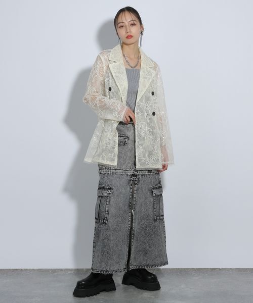 HARE（ハレ）の「flowerレースジャケット（）」 - WEAR