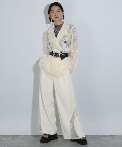 HARE（ハレ）の「flowerレースジャケット（）」 - WEAR