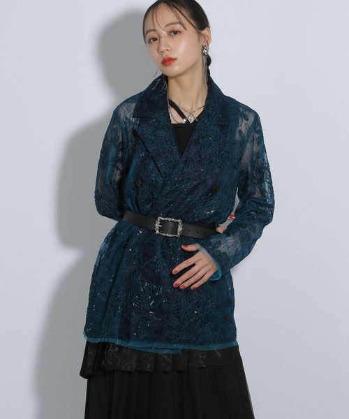 HARE（ハレ）の「flowerレースジャケット（）」 - WEAR