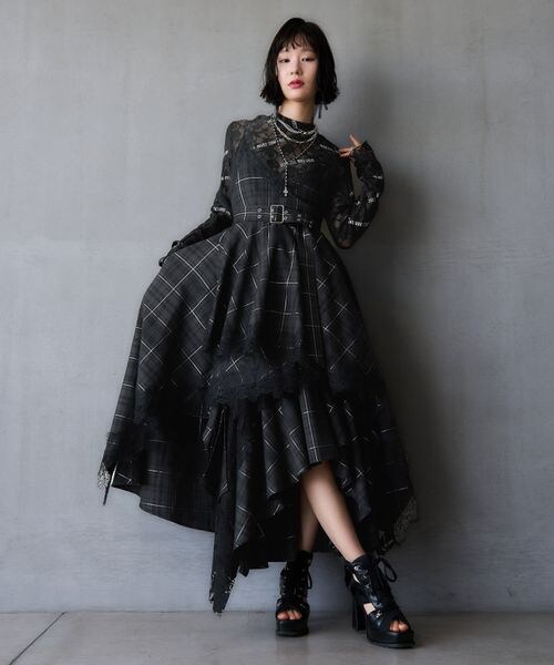 HARE（ハレ）の「タータンチェックキャミワンピース（）」 - WEAR