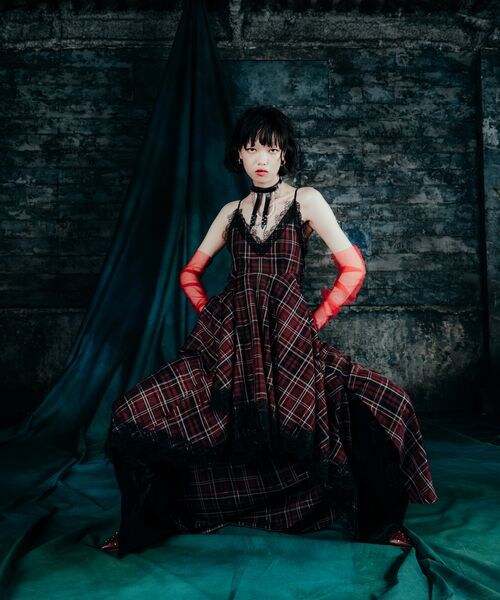HARE（ハレ）の「タータンチェックキャミワンピース（）」 - WEAR