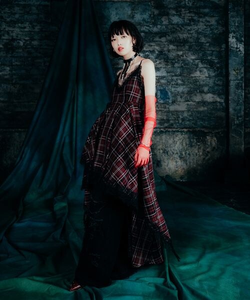 HARE（ハレ）の「タータンチェックキャミワンピース（）」 - WEAR