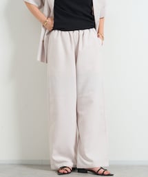 un dix cors（アンディコール）の「リネンタッチイージーパンツ（パンツ・レディース）」