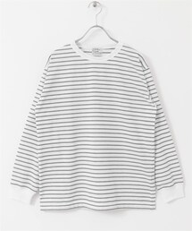 URBAN RESEARCH DOORS（アーバンリサーチドアーズ）の「FORK&SPOON CAVE橫紋長袖T恤（その他・レディース）」