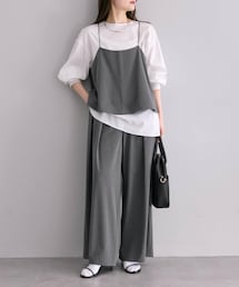 PUAL CE CIN | 【SET ITEM】TRビスチェ+パンツセット(パンツ)