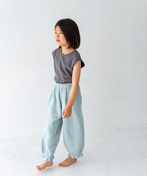 URBAN RESEARCH DOORS(アーバンリサーチドアーズ)の「Pippi+Lotta Aladdin crepe pants(KIDS)(その他トップス・キッズ・Lilac/White/Mint・M/L/XL/XXL)」の19枚目の写真