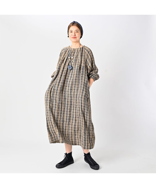 45R（フォーティファイブアール）の「インドシルクのドレス（）」 - WEAR