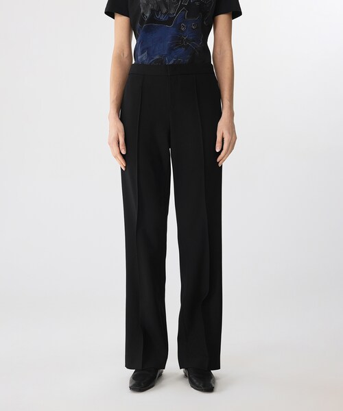 JNBY(ジェーエヌビーワイ)の「Elegance Cigarette Trousers(スラックス・レディース・ブラック・36/38/40)」の1枚目の写真