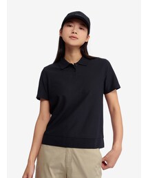 AIGLE（エーグル）の「UVカット 速乾 クールマックス 半袖ピケポロシャツ（ポロシャツ・レディース）」