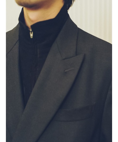 LIDNM DOUBLE BREASTED CHESTER Sサイズ LIDNM / Llife ONLINE STORE / DOUBLE BREASTED CHESTER