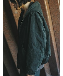 LIDNM（リドム）の「CRACK WASHED ACTIVE JACKET（ブルゾン）」 - WEAR