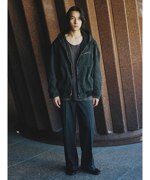 LIDNM（リドム）の「CRACK WASHED ACTIVE JACKET（ブルゾン