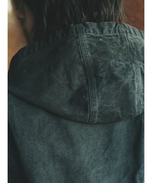 CRACK WASHED ACTIVE JACKET　リドム　ブラック　黒 CRACK WASHED ACTIVE JACKET リドム ブラック 黒 - メルカリ