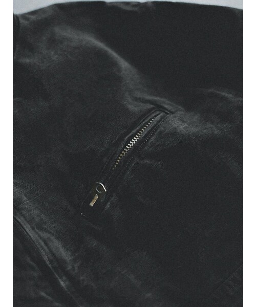 LIDNM（リドム）の「CRACK WASHED ACTIVE JACKET（ブルゾン