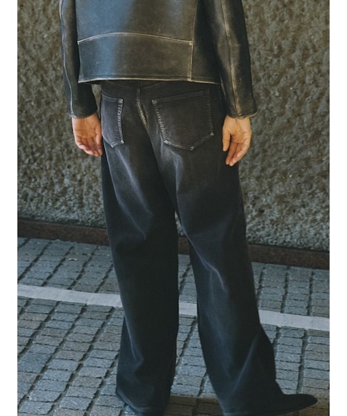 パンツ SUNBURN AGED CORDUROY PANTS LIDNM LIDNM / Llife ONLINE STORE / SUNBURN AGED CORDUROY PANTS